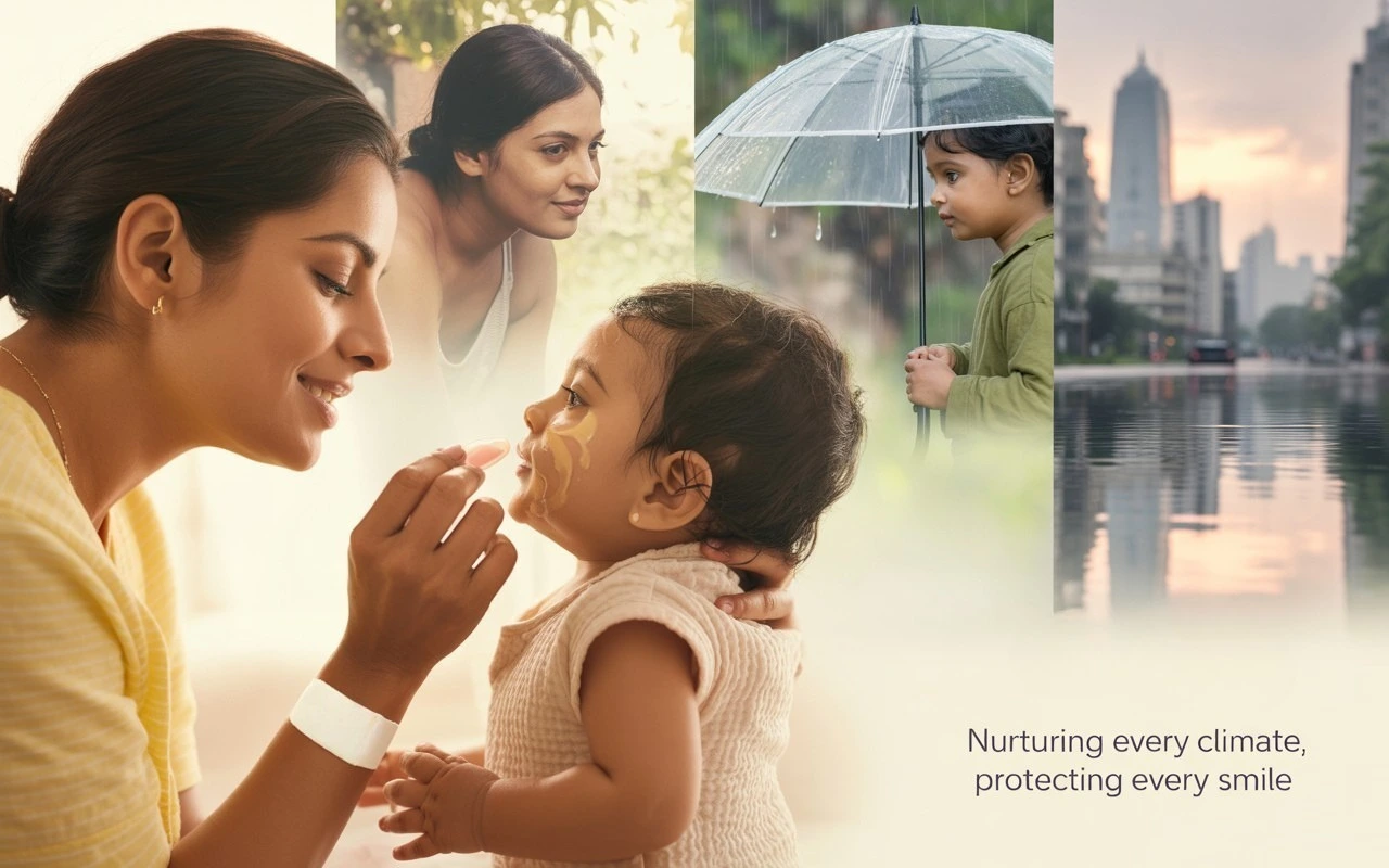 Climate Smart Baby Skin Care for Indian Cities