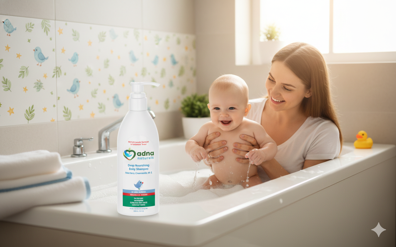 A Complete Baby Hair Care Guide for Indian Weather: Gentle Routines, Climate Tips, and the Right Shampoo Choice