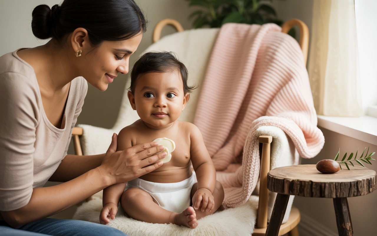 Sensitive Skin Care: How Shea Butter Protects Your Baby Naturally